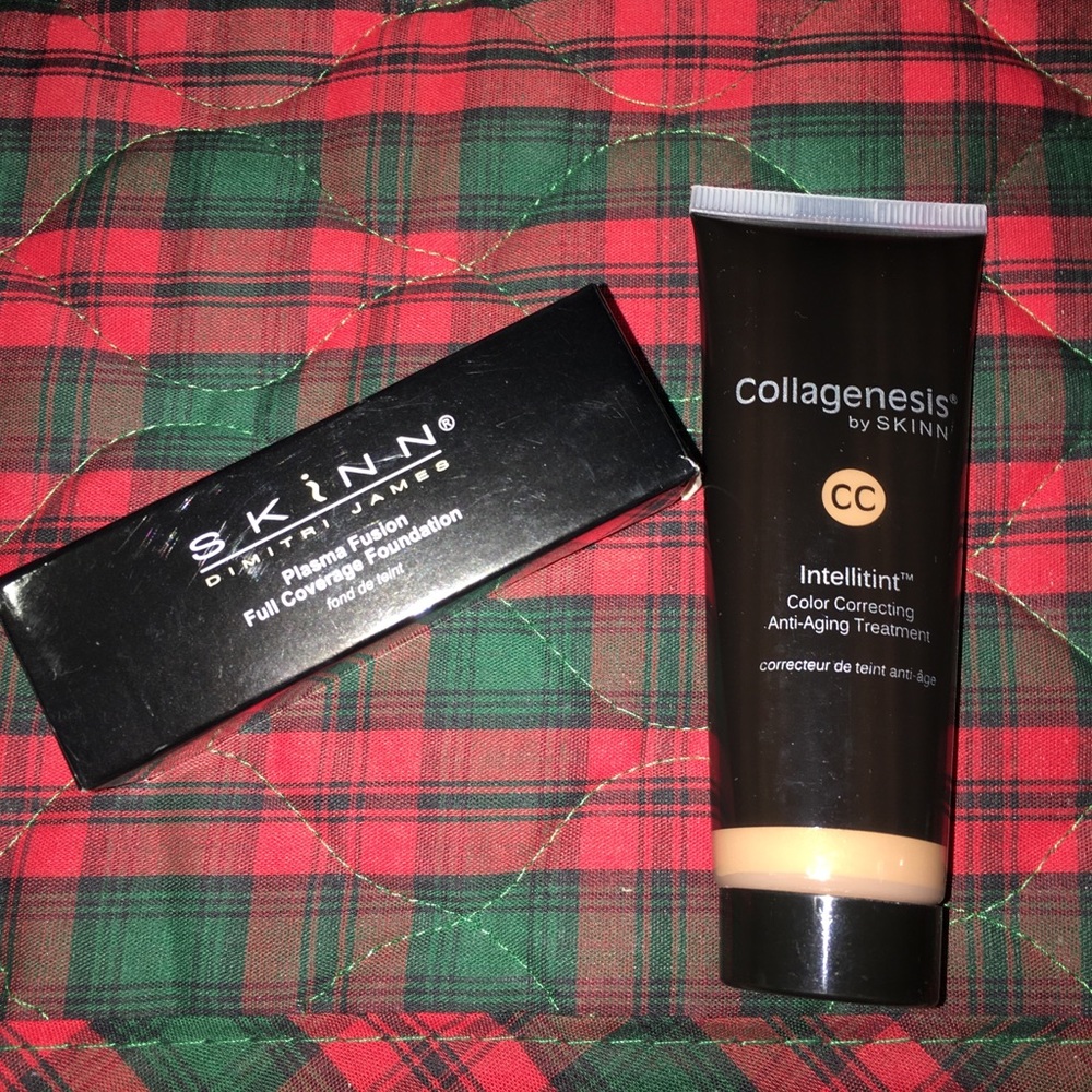Skinn Cosmetics Foundation set in Medium